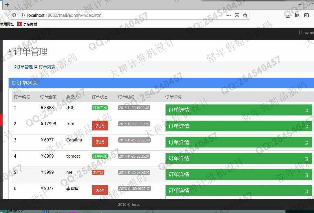 计算机源码设计实例-1086基于SpringBoot+Layui在线电子商城购物网站设计截图