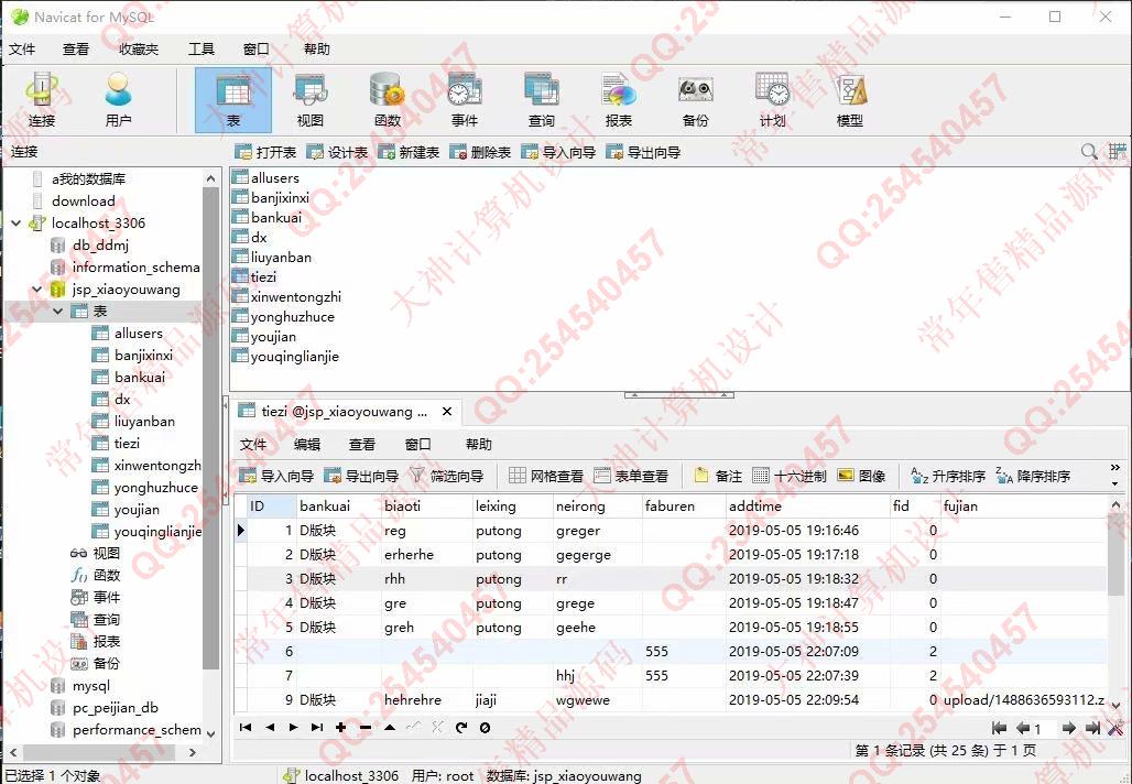 计算机源码设计实例-1106基于jsp+mysql的JSP校友录同学录网站设计截图