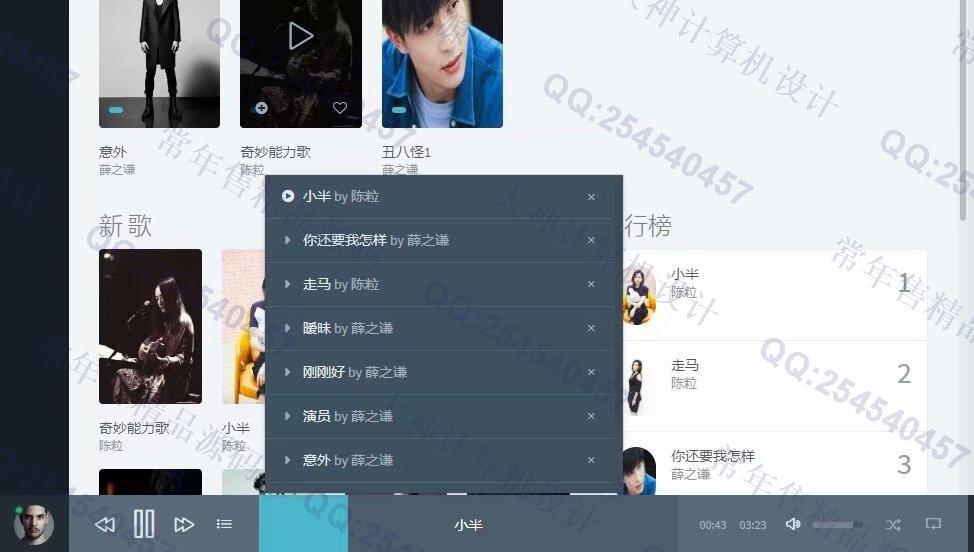 计算机源码设计实例-1181JSP基于SSM在线音乐视频MV网站设计截图