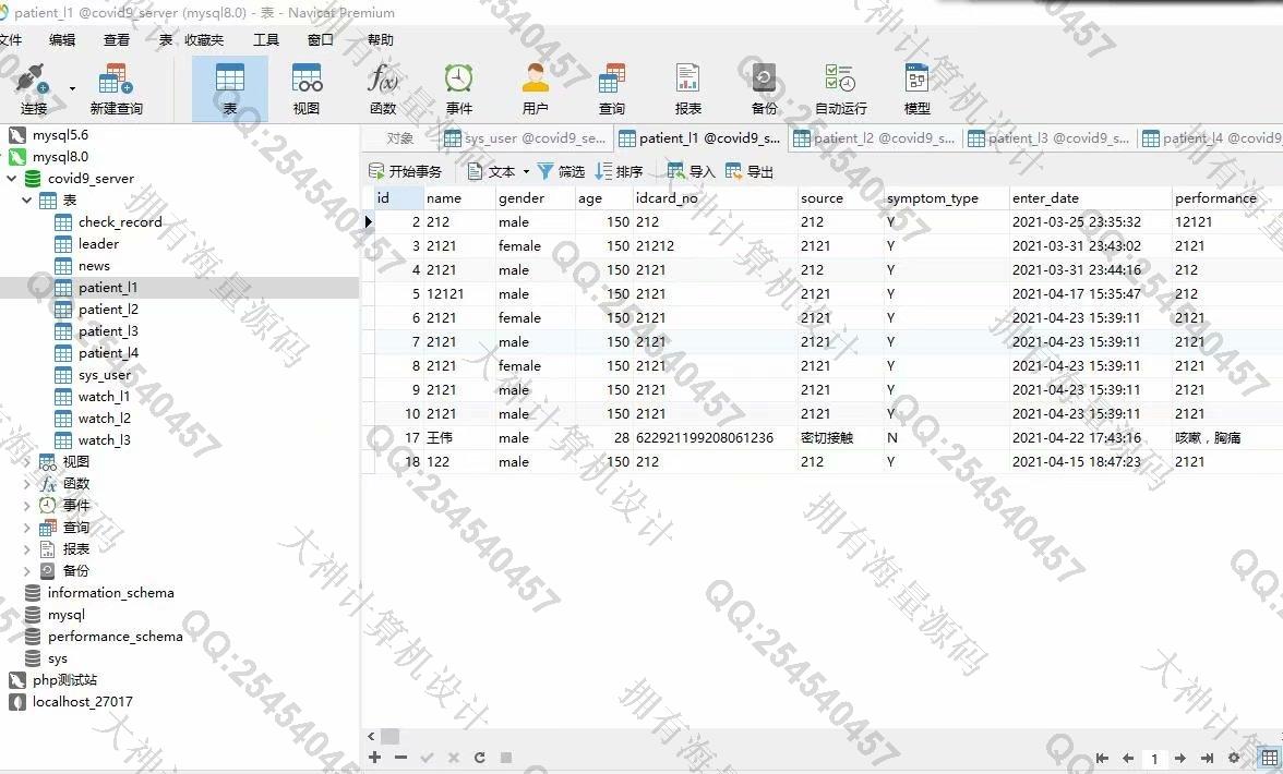 计算机源码设计实例-1294基于Idea开发Springboot+Vue疫情防控管理系统截图