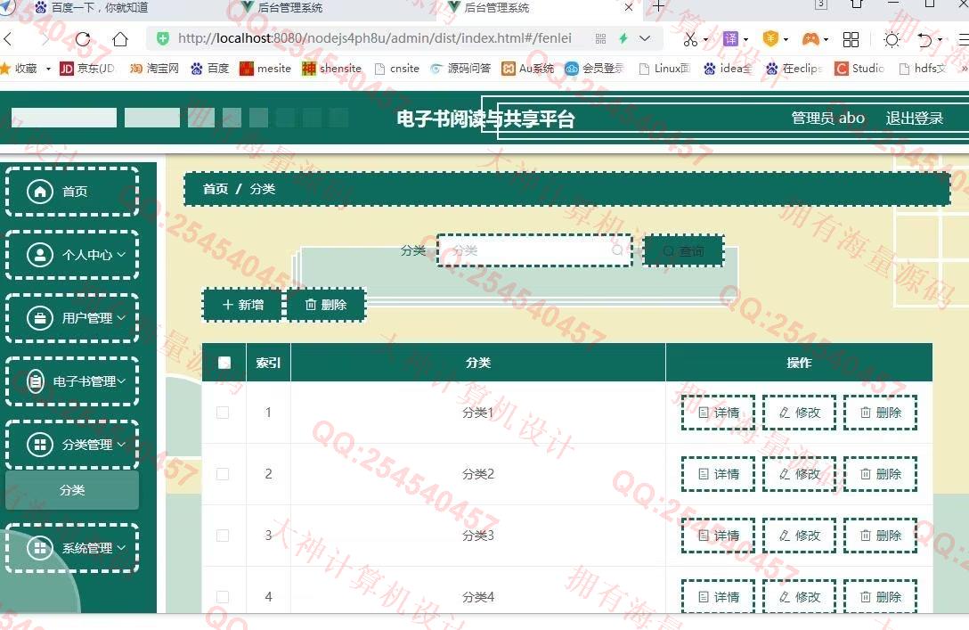 Դʵ-1362Vue+ElementUI+Express+MysqlС˵Ķƽͼ