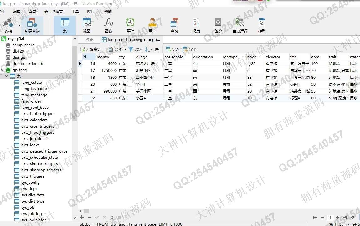 计算机源码设计实例-1367基于Springboot房屋租赁销售平台网站设计带支付宝接口截图