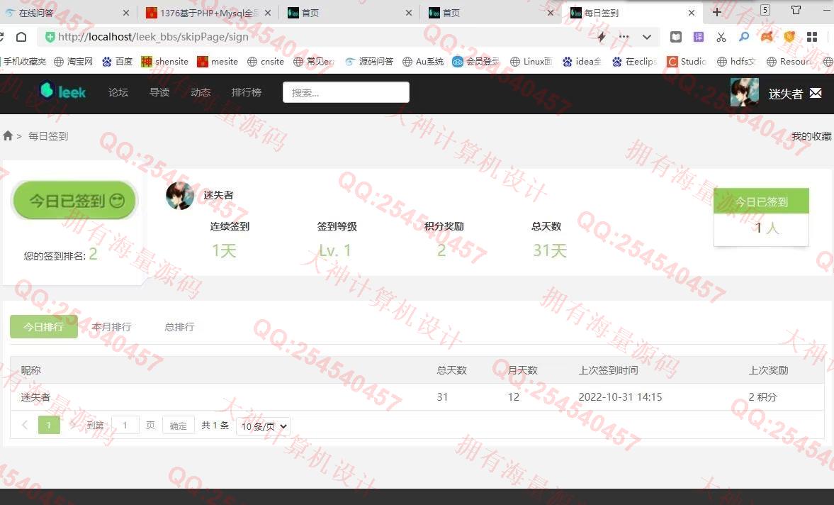 计算机源码设计实例-1377基于SSM+Maven+Shiro+Layui+Websocket在线论坛交流聊天bbs系统设计带文档截图