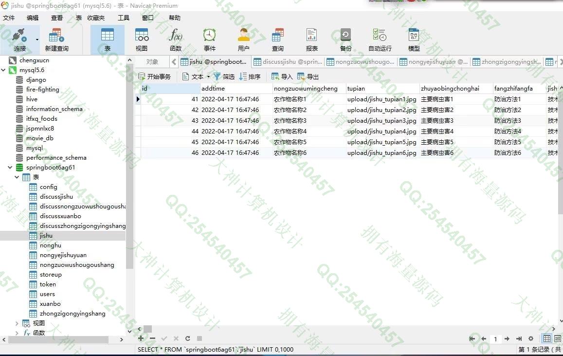 计算机源码设计实例-1391基于Vue+Springboot+LayUI前后端分离农作物数据共享平台设计带文档截图