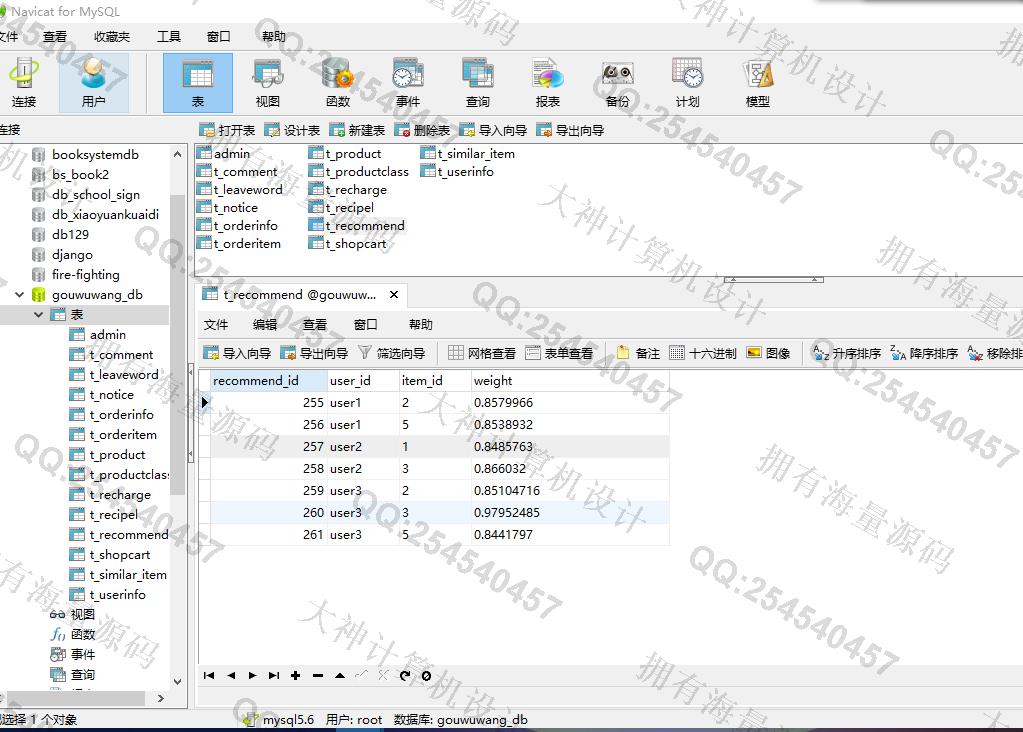 计算机源码设计实例-1416基于LFM矩阵分解CF算法购物网站商品推荐系统设计_电影推荐/音乐推荐/图书推荐等截图