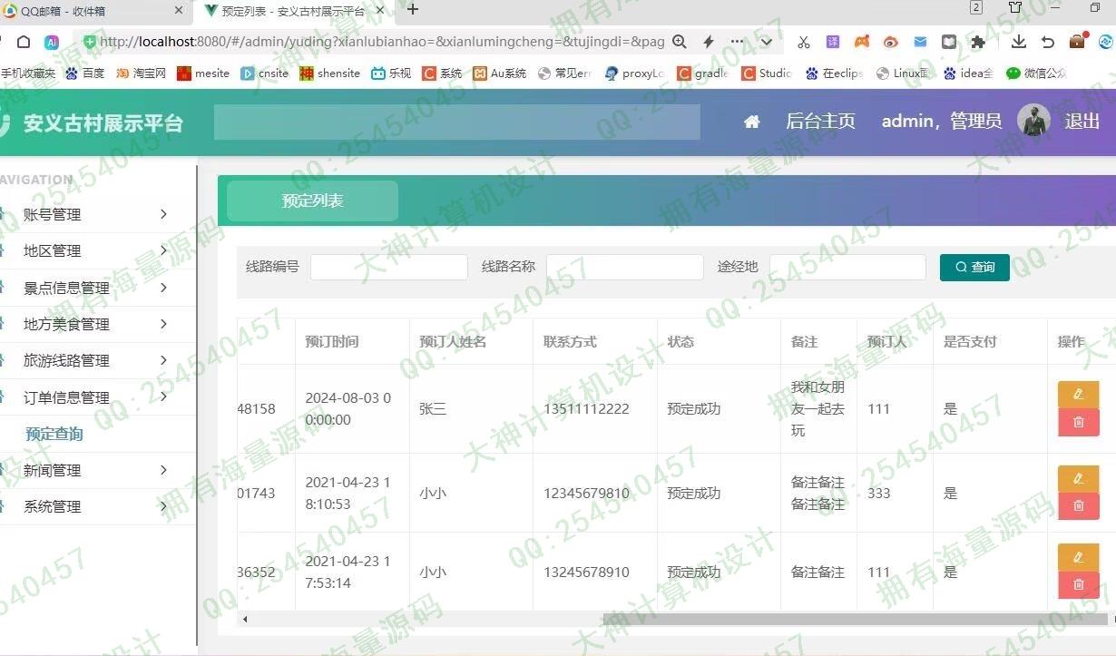 Դʵ-1449springboot+vueʳξԤվƽͼ