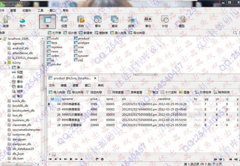 计算机源码设计实例-574基于SSH的婚纱影楼门户网站设计截图
