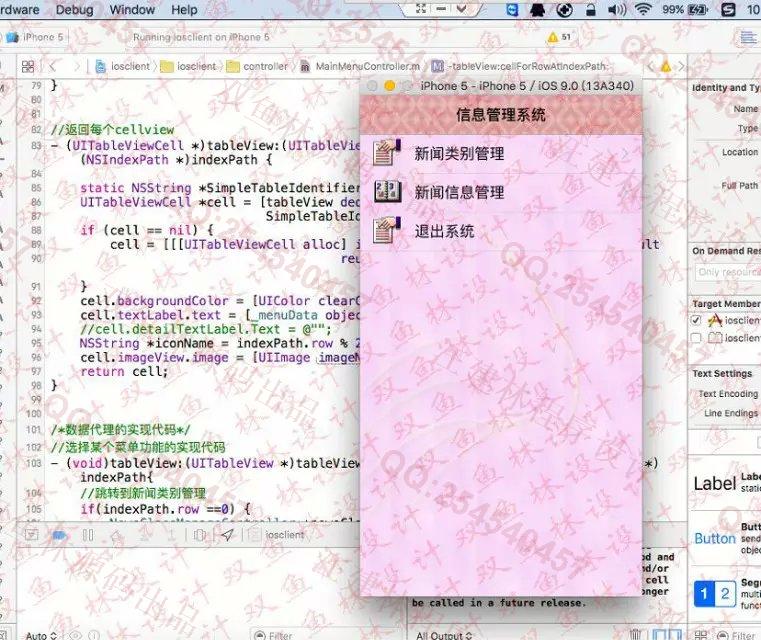 计算机源码设计实例-587大神苹果ios新闻发布系统截图
