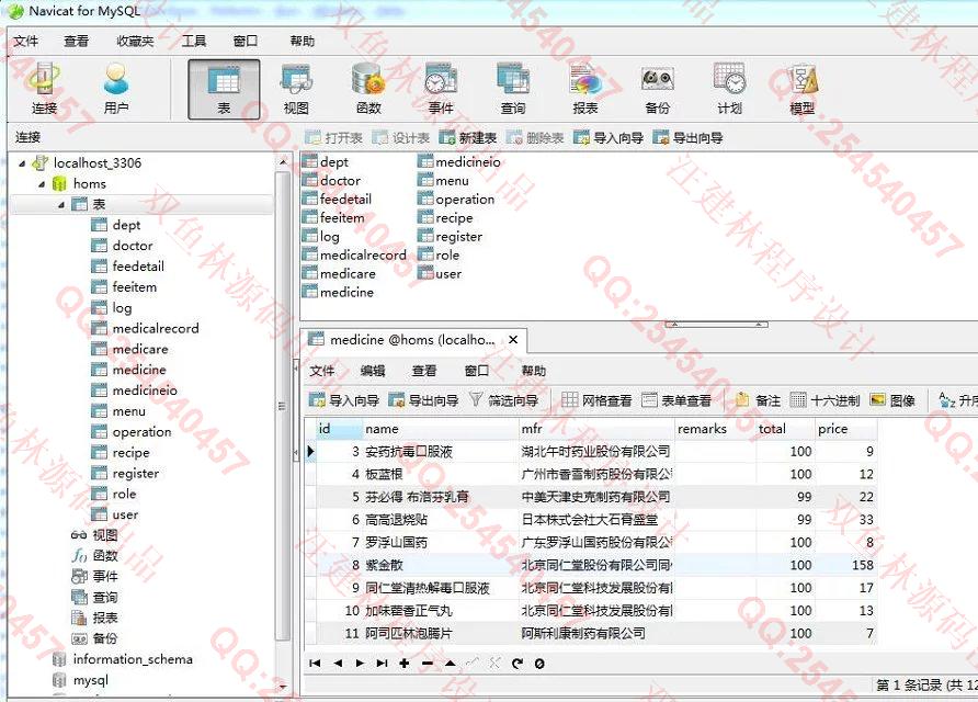 计算机源码设计实例-637SpringMVC_MyBatis_EasyUI医院挂号门诊系统截图