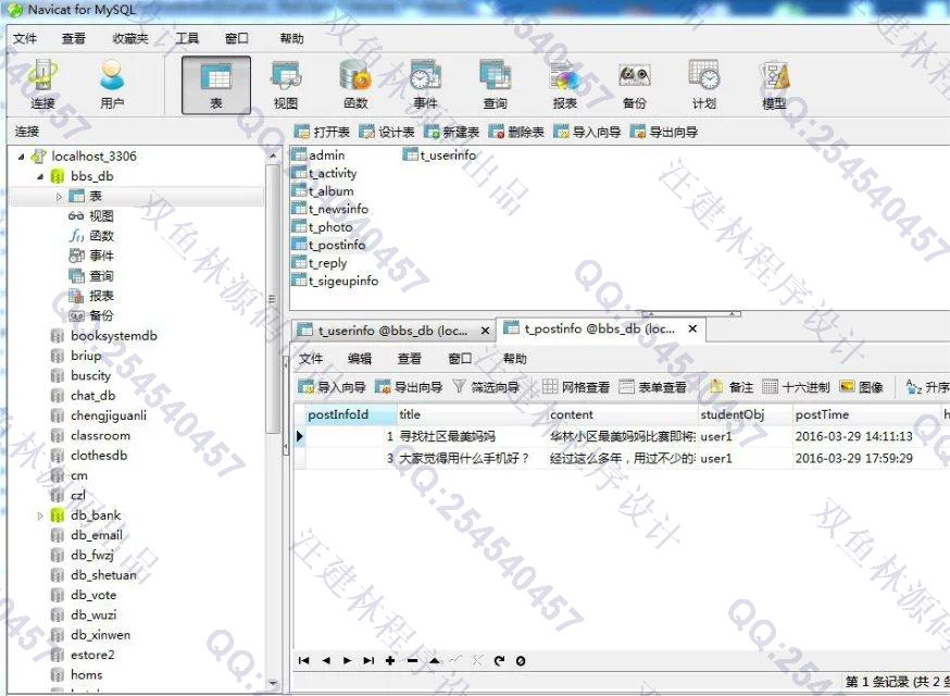 计算机源码设计实例-M008大神JSP基于SSH2亲子社区论坛bbs网站设计截图