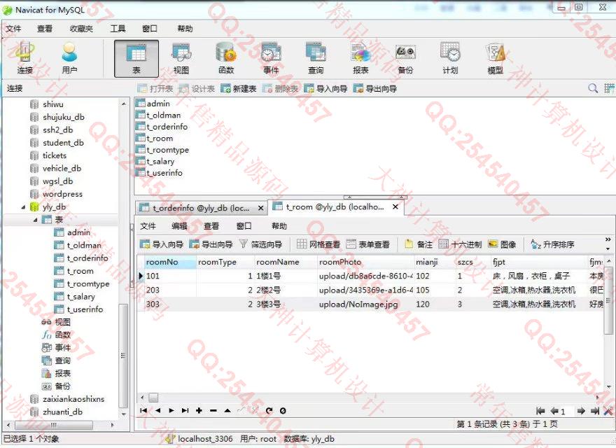计算机源码设计实例-803大神JSP_SSH2_EasyUI养老院管理系统截图