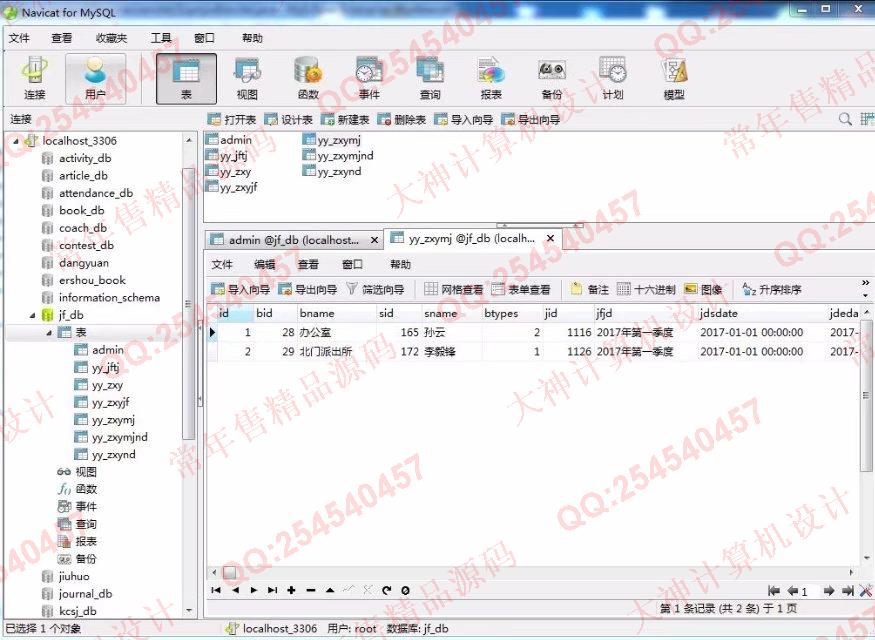 计算机源码设计实例-838大神安卓Android民警双提升积分管理系统截图
